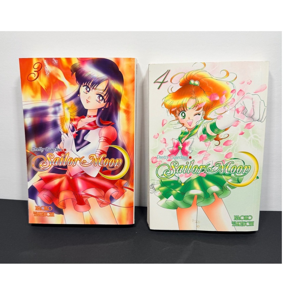 Sailor Moon Manga Volumes 3 & 4 Naoko Takeuchi Kodansha Comics English Paperback